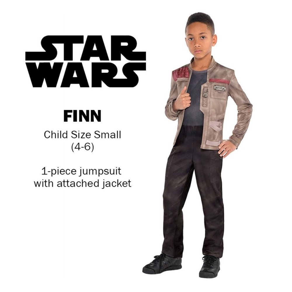 Star Wars Children's Costume - FINN (Size Small 4-6)